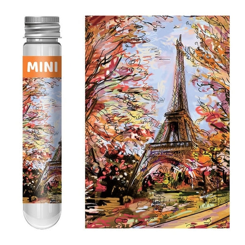 150 Pieces Mini Test Tube Puzzle Oil Painting Jigsaw Decompress