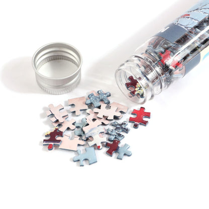 150 Pieces Mini Test Tube Puzzle Oil Painting Jigsaw Decompress