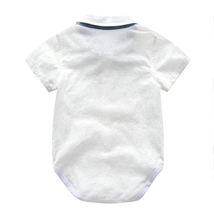 Baby Boy Clothes Summer Gentleman Birthday Suits Newborn Party Dress