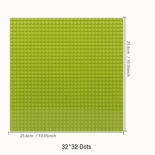 Base Plate 32*32 16X32 16X16 Dots  Building Blocks Baseplate DIY