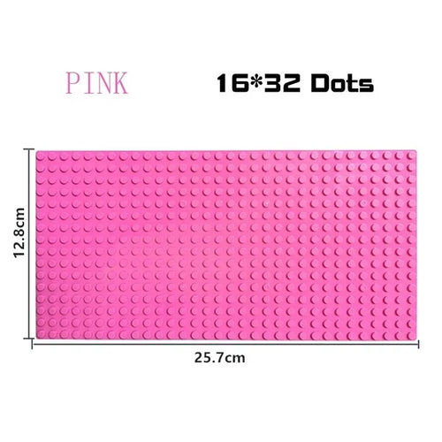 Base Plate 32*32 16X32 16X16 Dots  Building Blocks Baseplate DIY