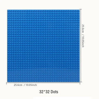 Base Plate 32*32 16X32 16X16 Dots  Building Blocks Baseplate DIY