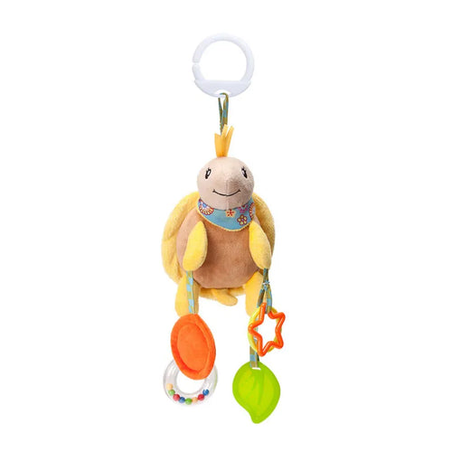 Good Quality Newborn Baby Rattles Plush Stroller Cartoon Animal Toys