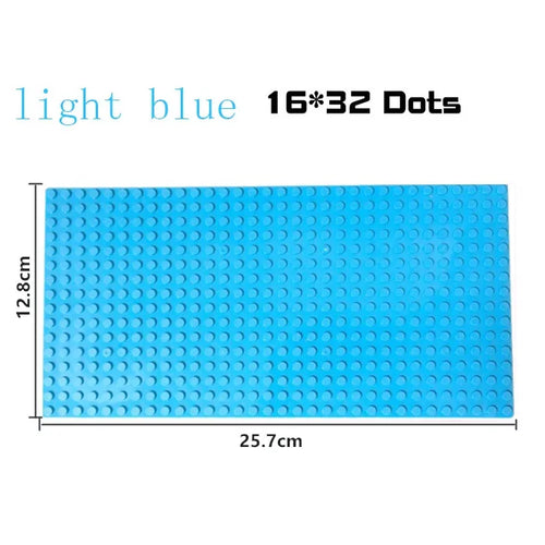 Base Plate 32*32 16X32 16X16 Dots  Building Blocks Baseplate DIY