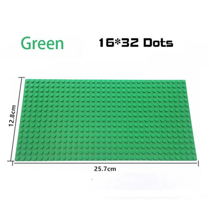 Base Plate 32*32 16X32 16X16 Dots  Building Blocks Baseplate DIY