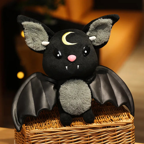 Dark Series Vampire Plush Bat Toy Pentacle Moon Bat Doll Stuffed