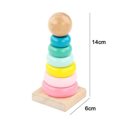 Baby Educational Toy Montessori Wooden 3D Toys Childhood Learning