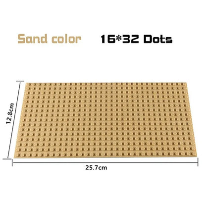 Base Plate 32*32 16X32 16X16 Dots  Building Blocks Baseplate DIY