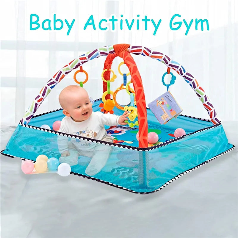 Baby Fitness Frame Crawling Game Blanket Multifunctional Educational