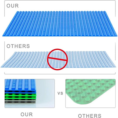 Base Plate 32*32 16X32 16X16 Dots  Building Blocks Baseplate DIY