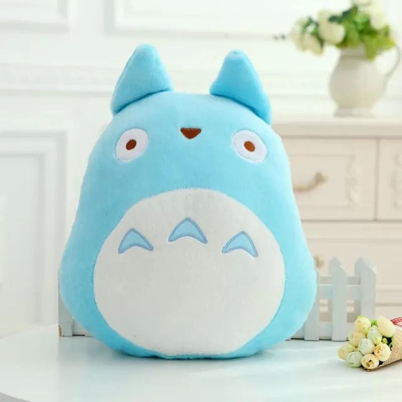 Cute Totoro Plush Pillow Stuffed Kiki Totoro Toy Japanese Anime Figure