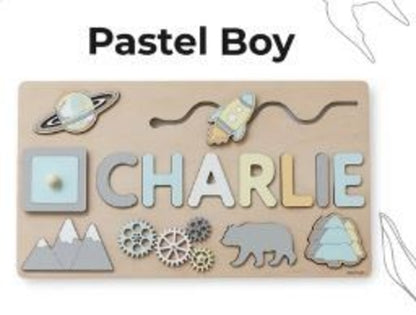 Personalized Wooden Puzzles | Personalized Puzzle Gifts | First Puzzle