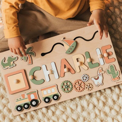 Personalized Wooden Puzzles | Personalized Puzzle Gifts | First Puzzle