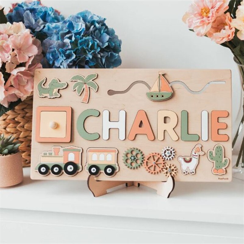 Personalized Wooden Puzzles | Personalized Puzzle Gifts | First Puzzle