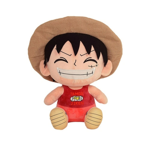 New 25cm One Piece Anime Figures Cosplay Plush Toys Zoro Luffy Chopper