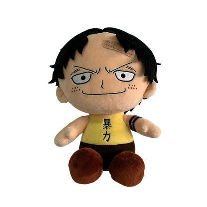 New 25cm One Piece Anime Figures Cosplay Plush Toys Zoro Luffy Chopper