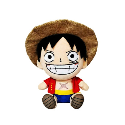 New 25cm One Piece Anime Figures Cosplay Plush Toys Zoro Luffy Chopper