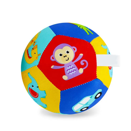 Baby Toys 0 12 Months Rotating Rattle Ball Grasping Activity Baby