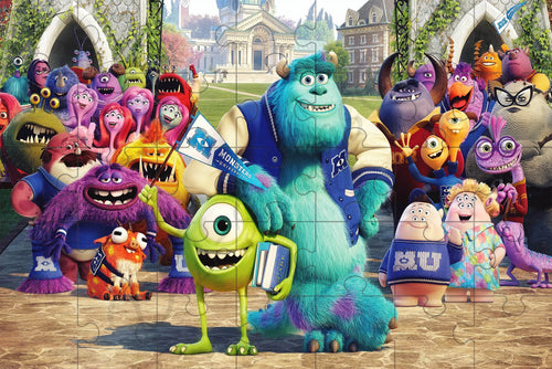 Monsters University Puzzles for Kids and Adults Disney Classic Cartoon