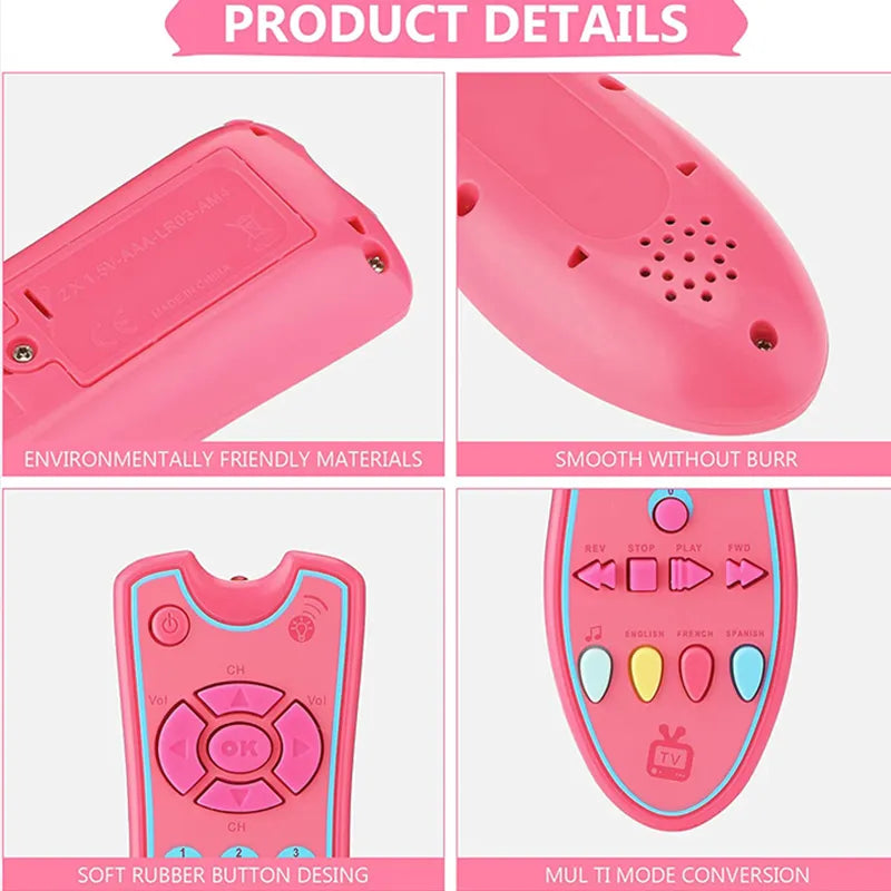 Music Mobile Phone TV Remote Control Car Key Baby Early Educational