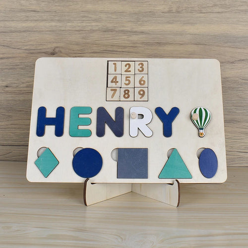 Personalized Name Puzzle for Kids Personalized Selection of Wooden