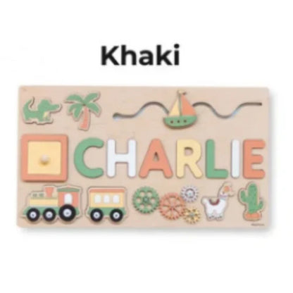 Personalized Name Puzzle for Kids Personalized Selection of Wooden