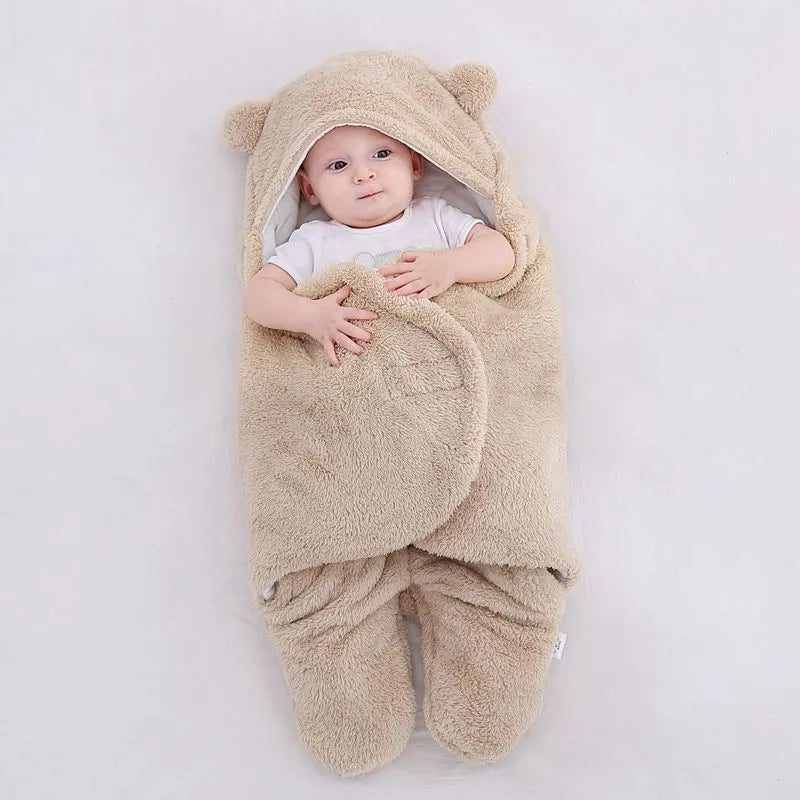 Baby Sleeping Bag Pajama Baby Clothes Newborn Soft Winter Thickened