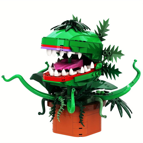 Cannibal Flower Building Toy Little Flower Shop Of Horrors Plants