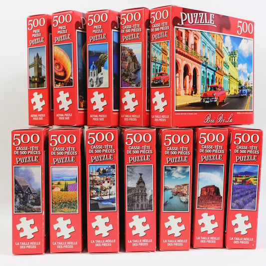 Big Jigsaw Puzzles 500 Pieces Wooden Assembling Picture Space Travel