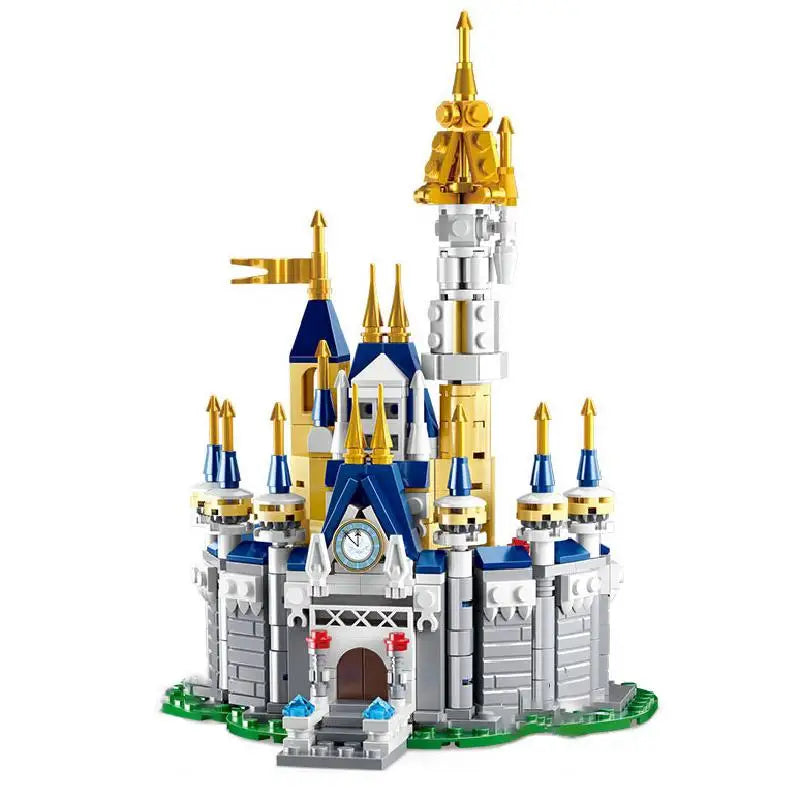 Disney Castle Palaces Assembly Building Blocks Mickey Minnie Mouse