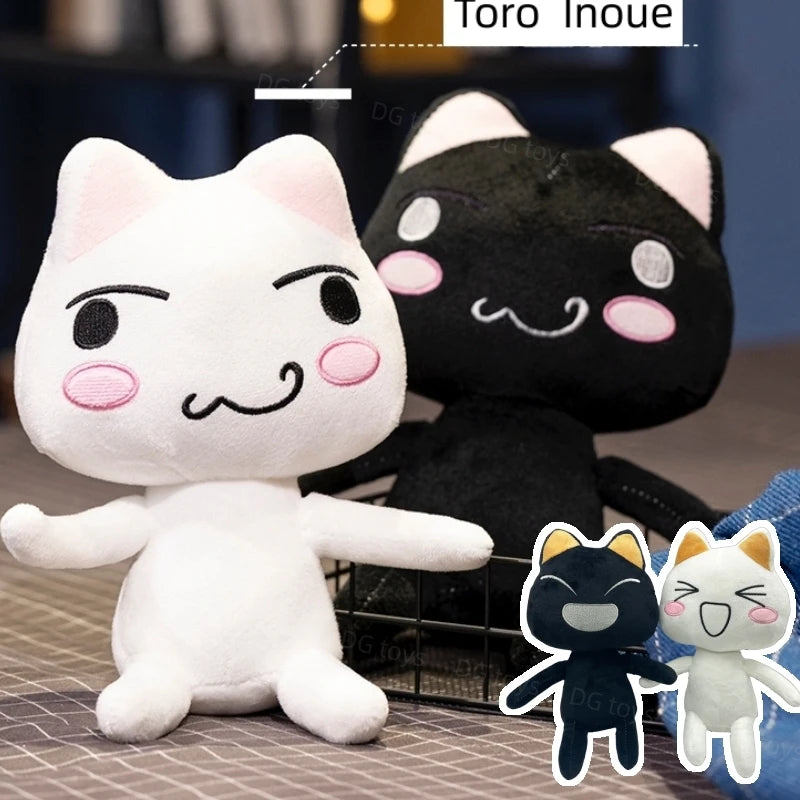 New Toro Inoue Cat Plush Anime Game Doll Stuffed Kittens Plushie