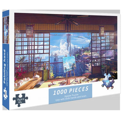 Jigsaw Puzzle 1000 Pieces Puzzle Game paper Assembling cartoon