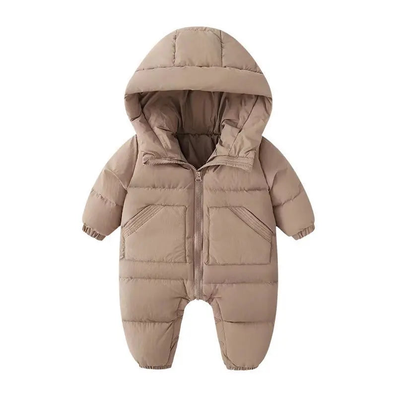 Newborn Baby Rompers Winter Coats Warm Baby Boys Costume Babie Girls