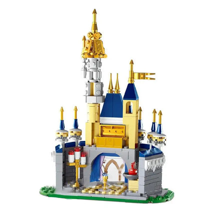 Disney Castle Palaces Assembly Building Blocks Mickey Minnie Mouse