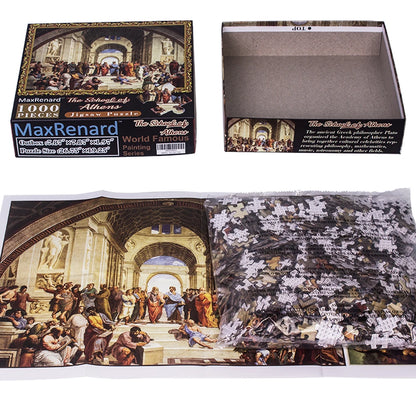 MaxRenard Jigsaw Puzzle 1000 Pieces The School of Athens Raphael