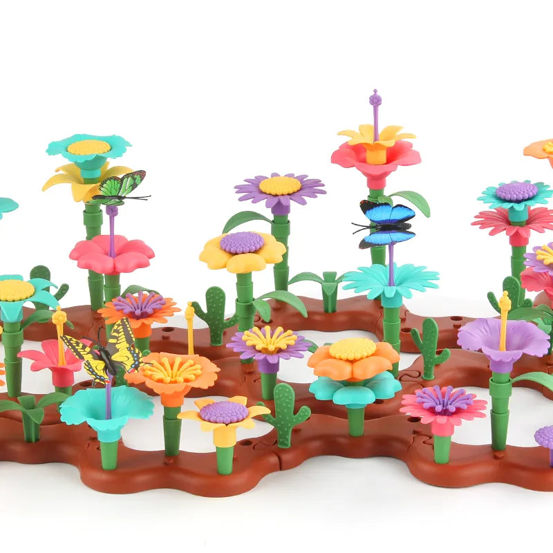 Grow Their Imagination with STEM Educational Flower Garden Building