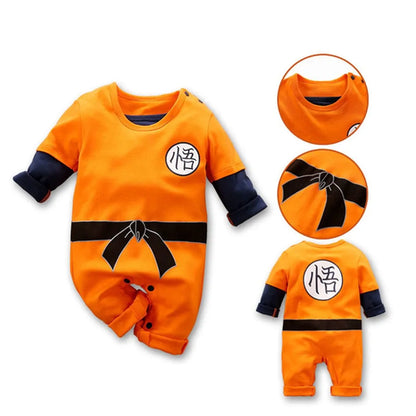 Baby Girl Boy Costume Anime Clothes Newborn Romper