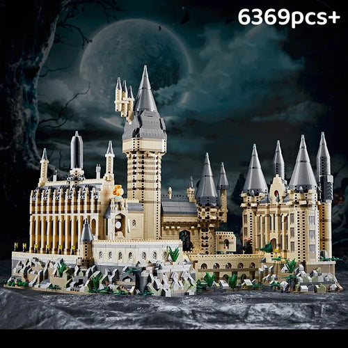 Micro Bricks City Creative Medieval Magic Castle Series School