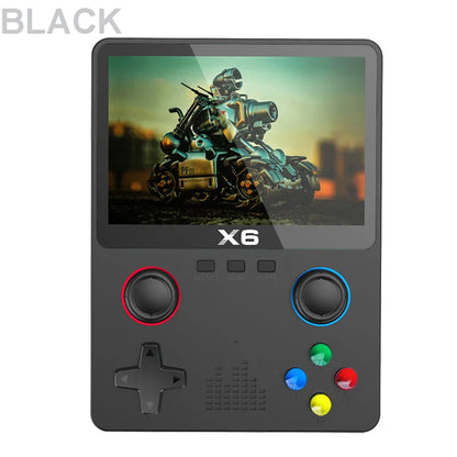 X6 Game Console with 10000+ Games 3.5 Inch IPS Screen Handheld Retro