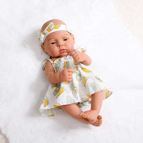 16inch Full Body Silicone Bebe Reborn Doll Soft Dolls Lifelike Baby