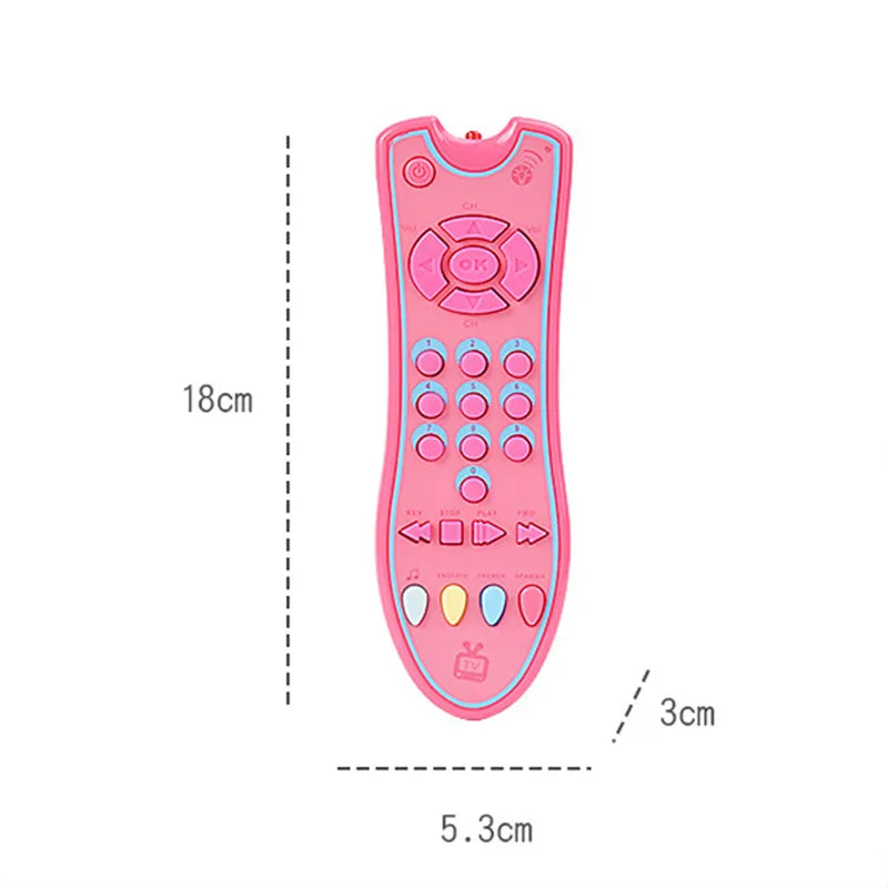 Music Mobile Phone TV Remote Control Car Key Baby Early Educational