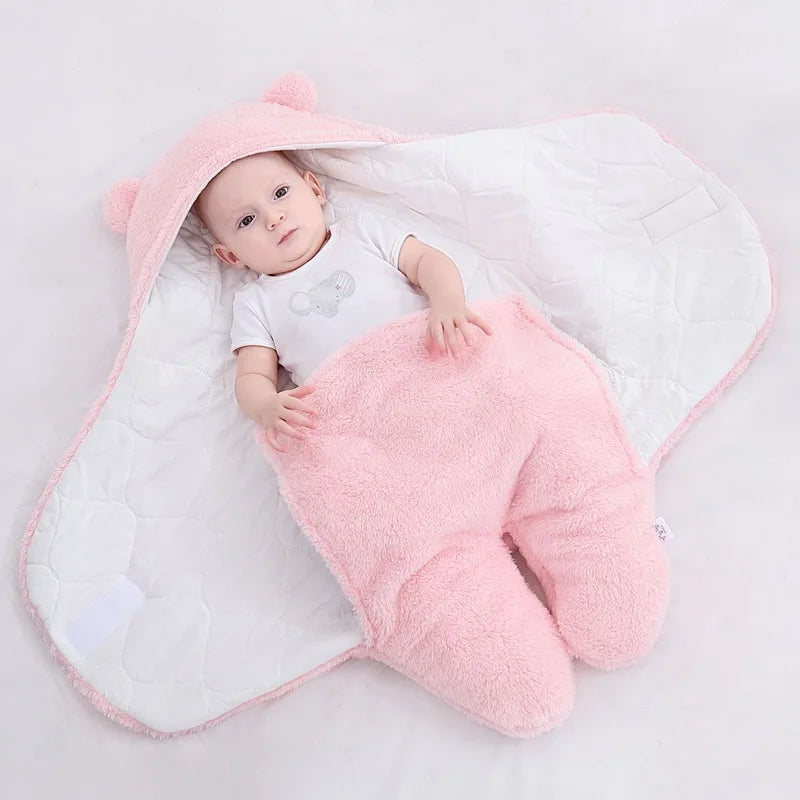 Baby Sleeping Bag Pajama Baby Clothes Newborn Soft Winter Thickened