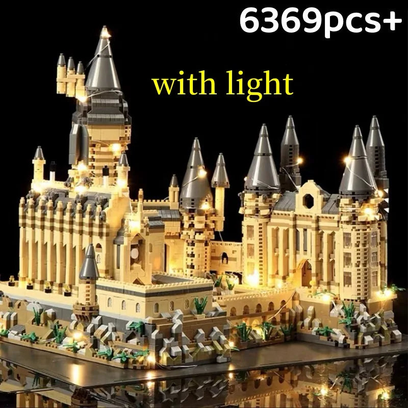 Micro Bricks City Creative Medieval Magic Castle Series School