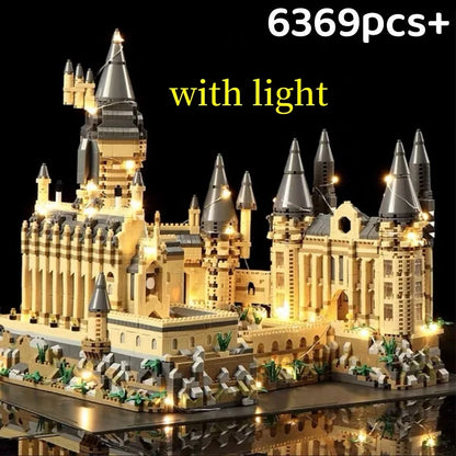 Micro Bricks City Creative Medieval Magic Castle Series School