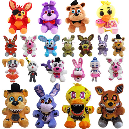 18 CM FNAF Freddy's Plush Toy Stuffed & Plush Animals Bear Rabbit Game