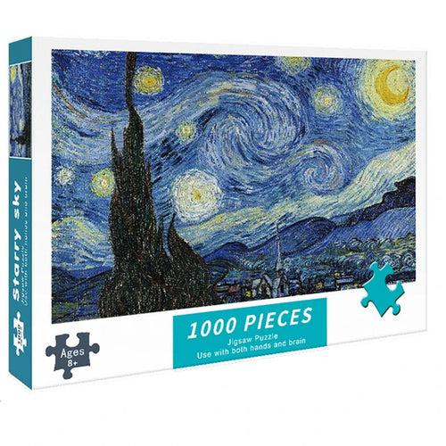 Jigsaw Puzzle 1000 Pieces Puzzle Game paper Assembling cartoon