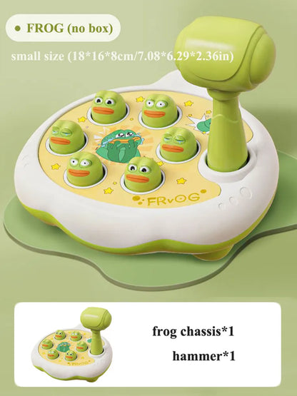 Duck/Frog/Pig Baby Toy Montessori Learning Game Educational Puzzle