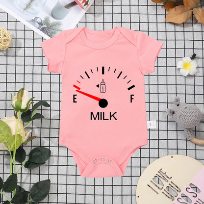 Hot White Cotton  Baby Onesie Minimalist Print Top Sell Creativity