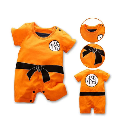 0-18 Months Anime Baby Rompers Newborn Cosplay Costume Infant