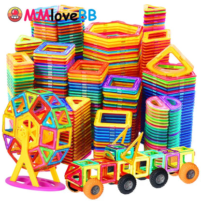 Magnets Toys for Kids Big Size Plus Magnetic Blocks for Children